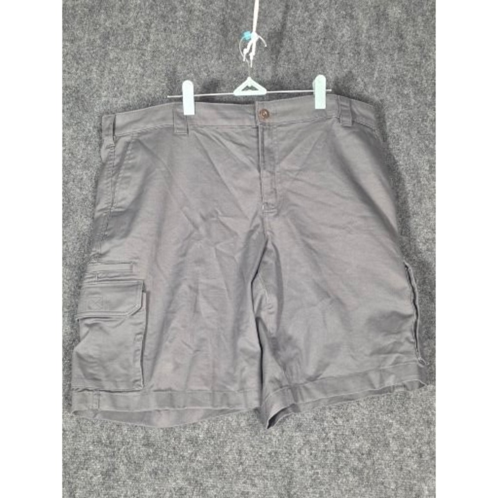 Dickies‎ Women Relaxed Fit Cargo Shorts Gray Size 18W Stretch Utility Workwear